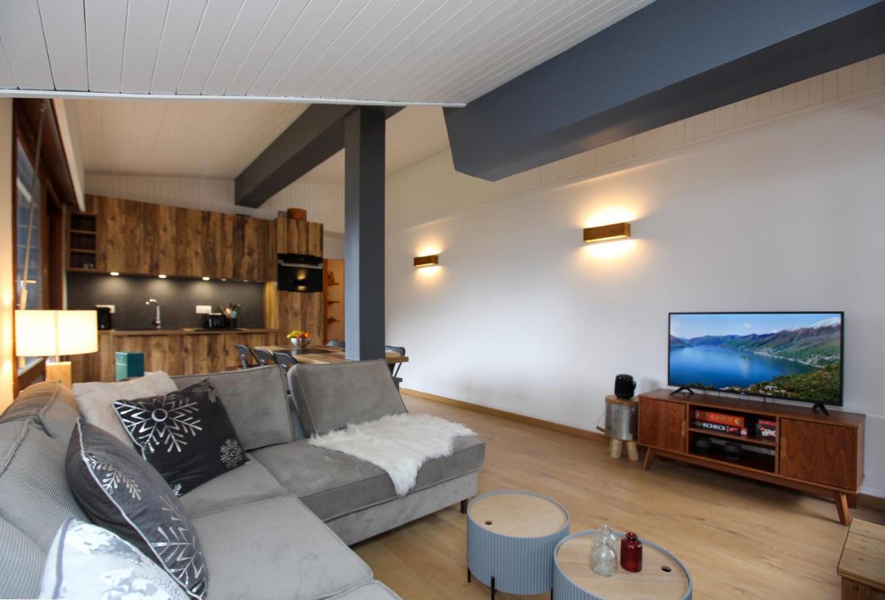 Ferienwohnung Superbe T3 En Face Du Brevent, Chamonix Exterior foto