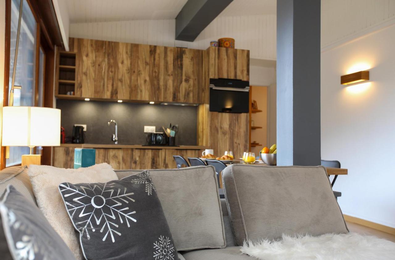 Ferienwohnung Superbe T3 En Face Du Brevent, Chamonix Exterior foto