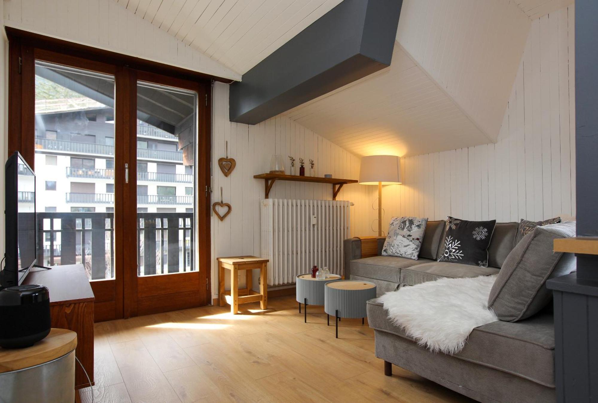 Ferienwohnung Superbe T3 En Face Du Brevent, Chamonix Zimmer foto